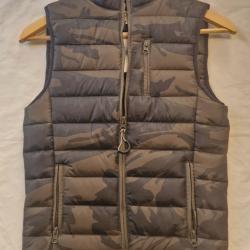 Gilet matelass&eacute; PERCUSSION Camo Trek 10 ans HILMAR SUPER DESTOCK !!!