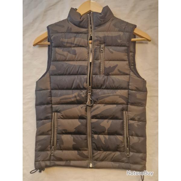 Gilet matelass� PERCUSSION Camo Trek 16 ans HILMAR SUPER DESTOCK !!!