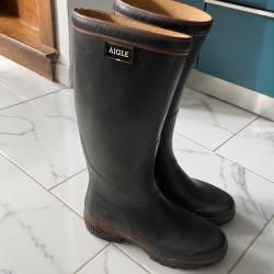 Bottes Aigle Parcours 2 pointure 45 + Housse  Browning