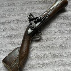 Fusil tromblon &agrave; silex