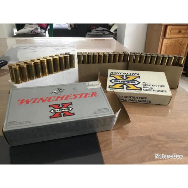Lot de 58 balles calibre 300 WIN MAG