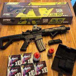 Crosman dpms sbr full auto 4,5mm 3,5 joules