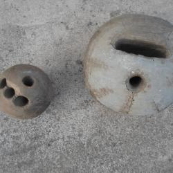 boule en bois pour jeu de quilles