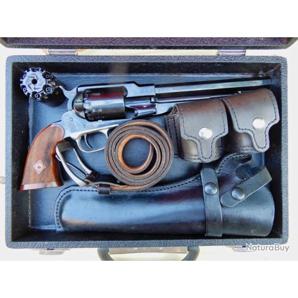 Remington 1858 Pietta 44 + barillet + porte barillet double et holster