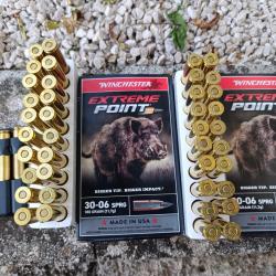 Balles Winchester Extreme Point - Cal.30.06 Sprg - 30-06 190 grains