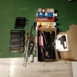 Lot pi&egrave;ces d&eacute;tach&eacute;es airsoft