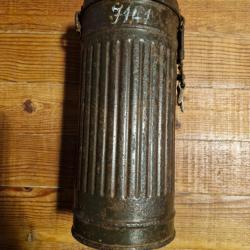 Boitier masque a gaz allemand ww2