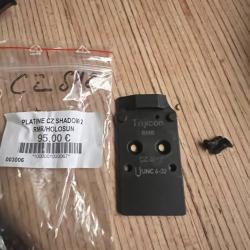 Platine CZ shadow RMR / Holosun