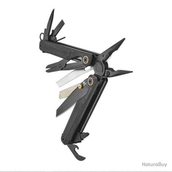 Pince Leatherman USA Wave Alpha Bundle en Boite Obsidian