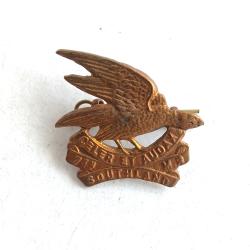Collar badge WW1 - NZ496305a 7th (Southland) Mounted Rifles