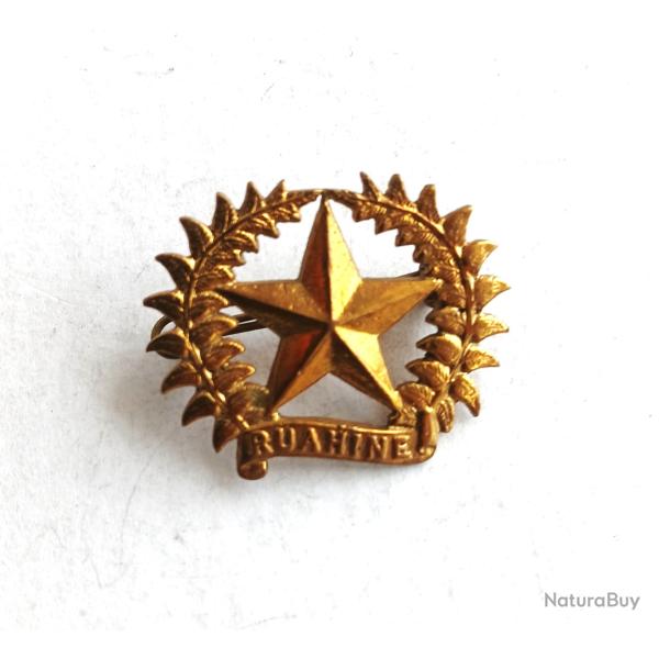 Collar badge WW1 - NZ496205a 17th (Ruahine) Infantry Regiment