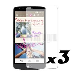 3 Film Protection Ecran pour LG  Screen Protector