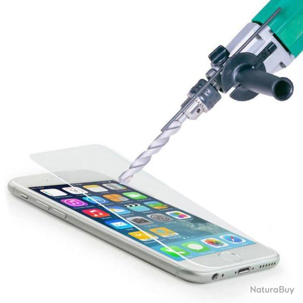Verre trempe Protection Ecran pour iPhone Samsung Tempered Glass