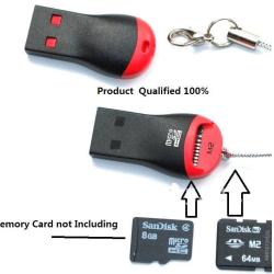 Mini Lecteur USB pour carte Micro SD SDHC t-FLASH