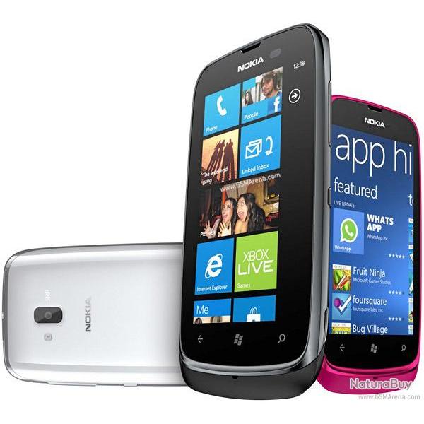 3 Film Protection Ecran Nokia ScreenGUARD-Nokia Lumia 610 RM835