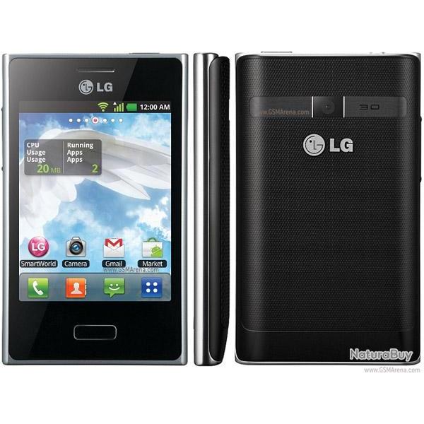 3 Film Protection Ecran  LG ScreenGUARD-LG Optimus L3 E400