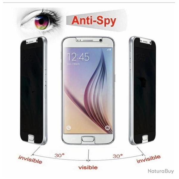 Film Protection Ecran Privacy 360 Priv� pour Telephobe Samsung  -Galaxy S6 Edge+ G928