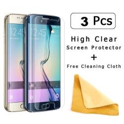 3 Film Protection Ecran Mat pour Telephone Samsung -Galaxy S6 Edge + G928