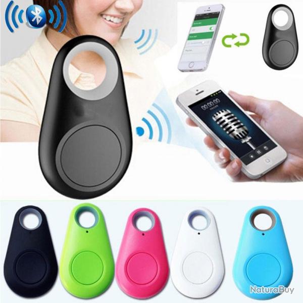 Porte Cle Bluetooth GPS Traceur airTag-Bleu