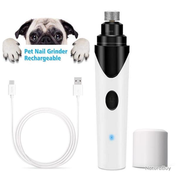 Meuleuse a Ongles Pro Rechargeable pour Chiens Chats-Kit  2