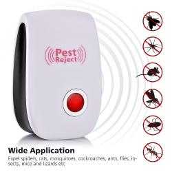 Prise Ultrasons Anti Moustique Insecte Araignee Rat-6PCS