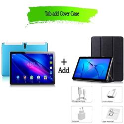 Tablette Android 9 10.1" 2/32GB 4G + Housse-Bleu