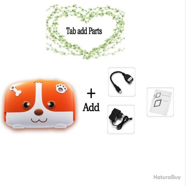 Tablette Android 7" pour Enfant Wifi 16GB-Orange