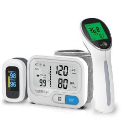 Kit Medical Tension Thermometre Oxymetre-Gris