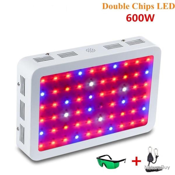Panneau LED Tente Culture Serre 410/730nm-600W