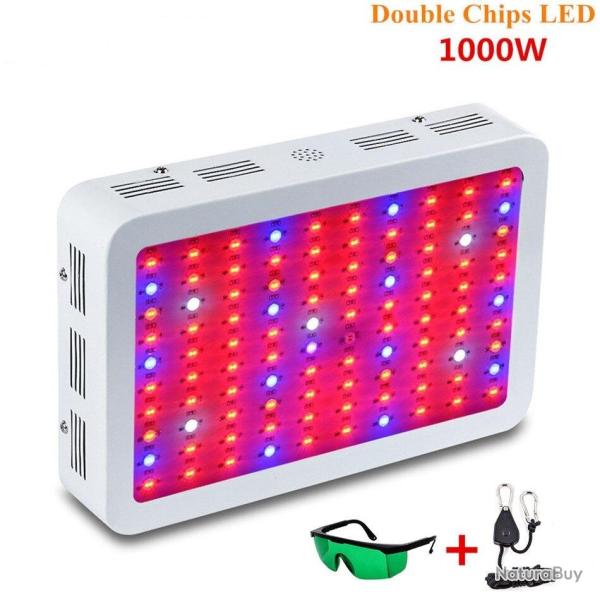 Panneau LED Tente Culture Serre 410/730nm-1000W