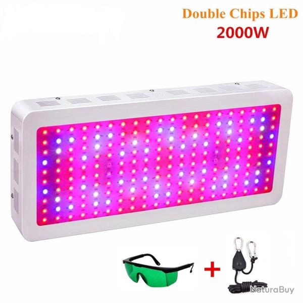 Panneau LED Tente Culture Serre 410/730nm-2000W