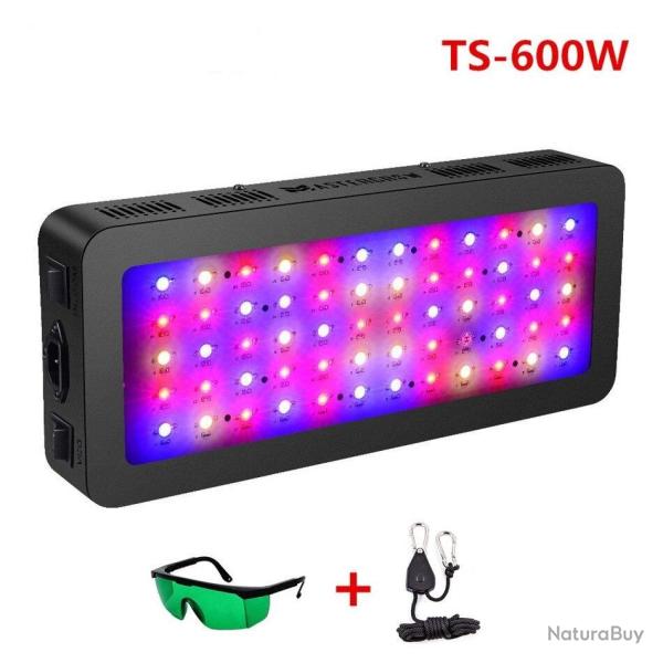 Panneau LED Tente Culture Serre 410/730nm-TS-600W