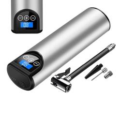 Mini Pompe Rechargeable 10 Bar Auto Moto-Argent