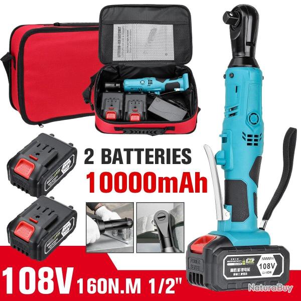 Cle a Cliquet Pro Sans Fil 108V 160N.m-A