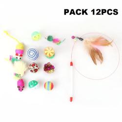 Pack Jouets pour Chat -Pack 12pcs