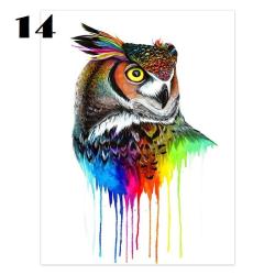 Peinture Impression sur Toile Animaux Abstrait-14-60x90cm