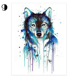 Peinture Impression sur Toile Animaux Abstrait-9-60x80cm