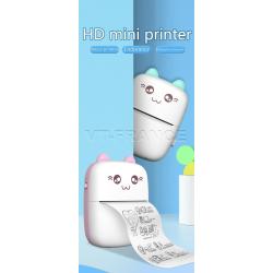 Mini Imprimante Thermique Bluetooth-Bleu
