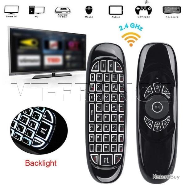 Telecommande Souris Clavier Sans Fil-C120L
