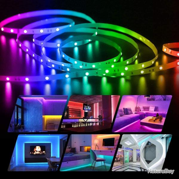 Kit Ruban Pro LED RVB 5050 Interieur -10m-Kit A