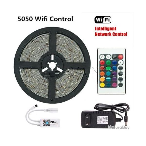 Kit Ruban Pro LED RVB 5050 Interieur -5m-Kit C