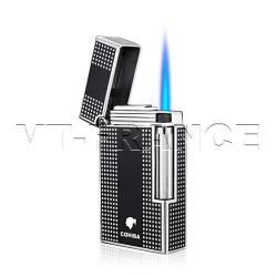 Briquet Chalumeau Cigare Cohiba 1 Torche-Noir avec Boite