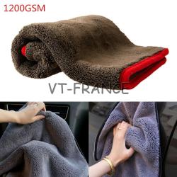 Serviette Pro Microfibre Lavage Voiture Moto-40x40cm