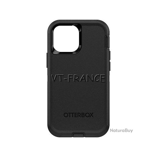 Coque Anti Choc Otterbox Defender pour iPhone-Noir-iPhone 13 Pro