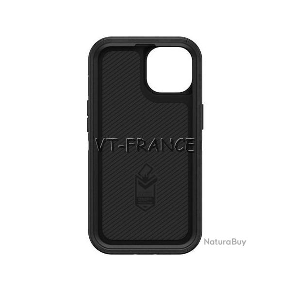 Coque Anti Choc Otterbox Defender pour iPhone-Noir-iPhone 13 Pro Max