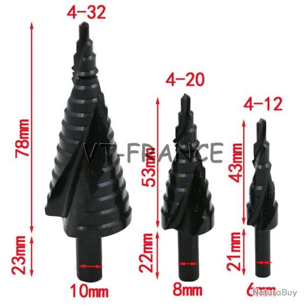 Jeux de Forets Etages Pro-3pcs Cobalt