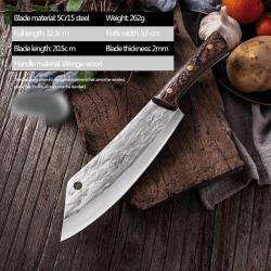 Couteau de Boucher Forg&eacute; en Inox-2