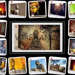 Tapisserie Tenture Murale Theme Bouddha-150x100cm