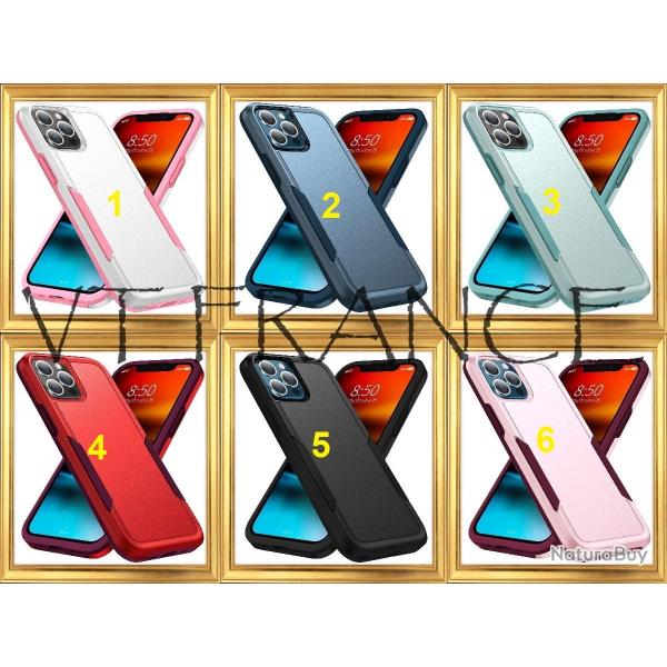 Coque Anti Choc pour iPhone Style Griffin Otterbox-Au Choix-iPhone 12 Pro Max