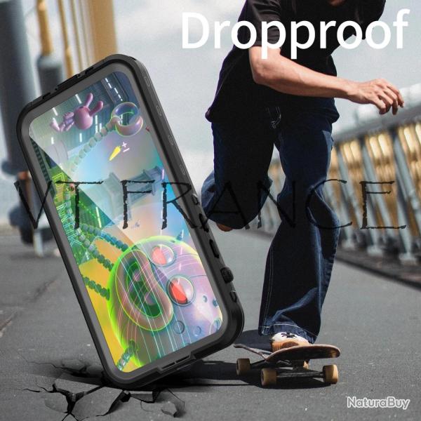 RedPepper Coque Waterproof Anti Choc pour iPhone -Au Choix-iPhone 14 Pro